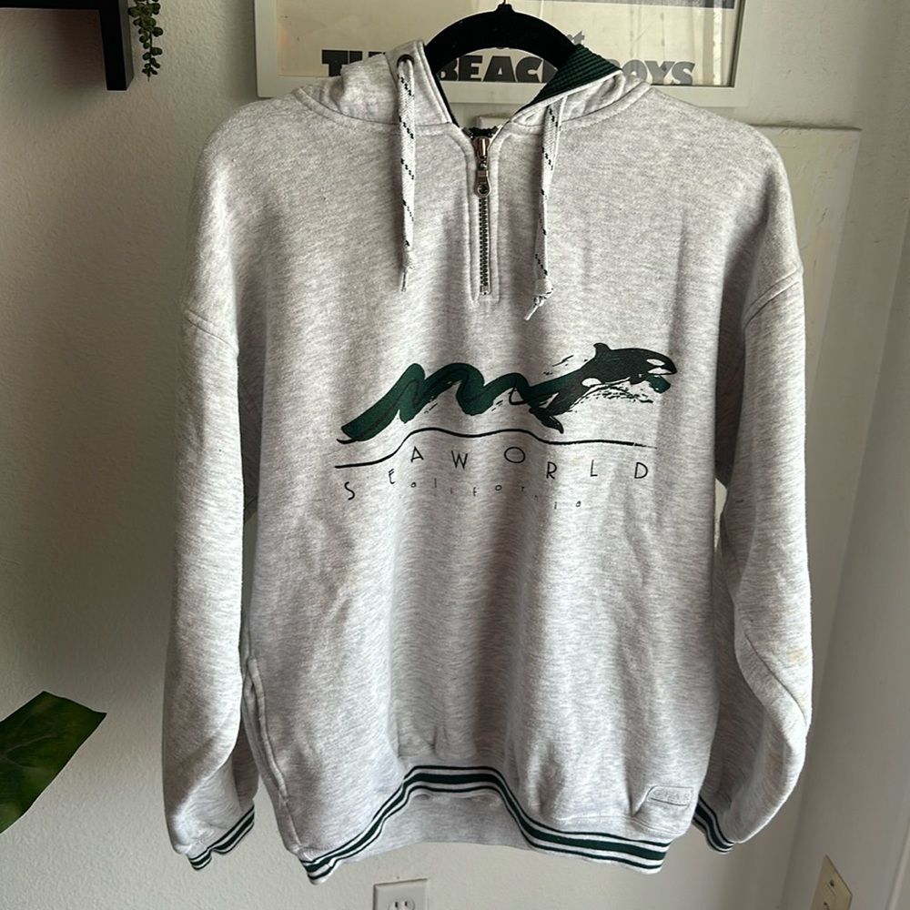 Vintage Y2K Seaworld California hoodie